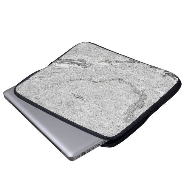 Marble Stone Pattern Laptop Sleeve (Front Bottom)