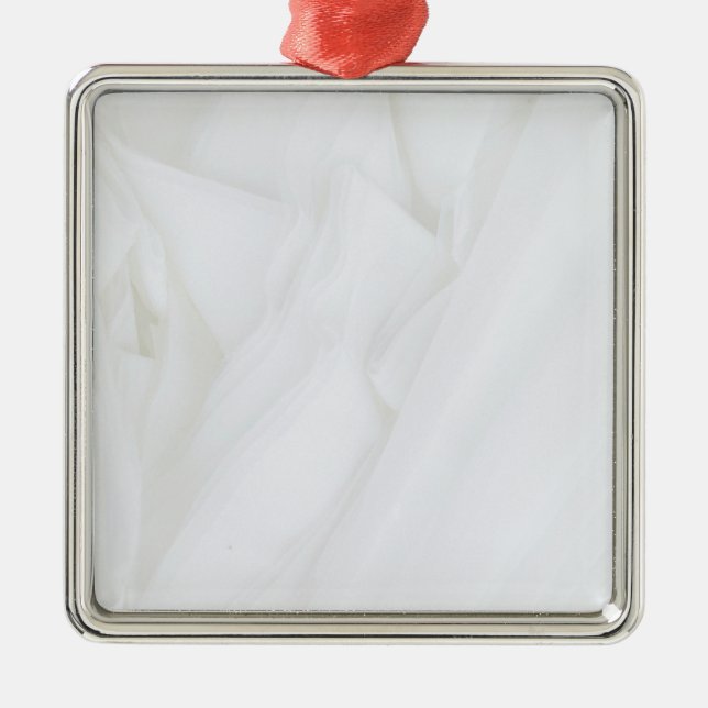 Marble Stone Premium Square Ornament (Front)