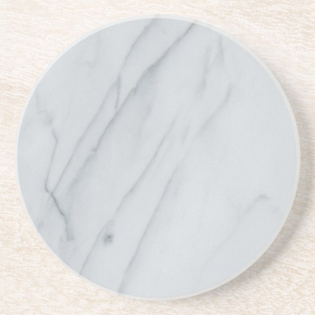 Marble Stone Sandstone Drink Coaster (Front)