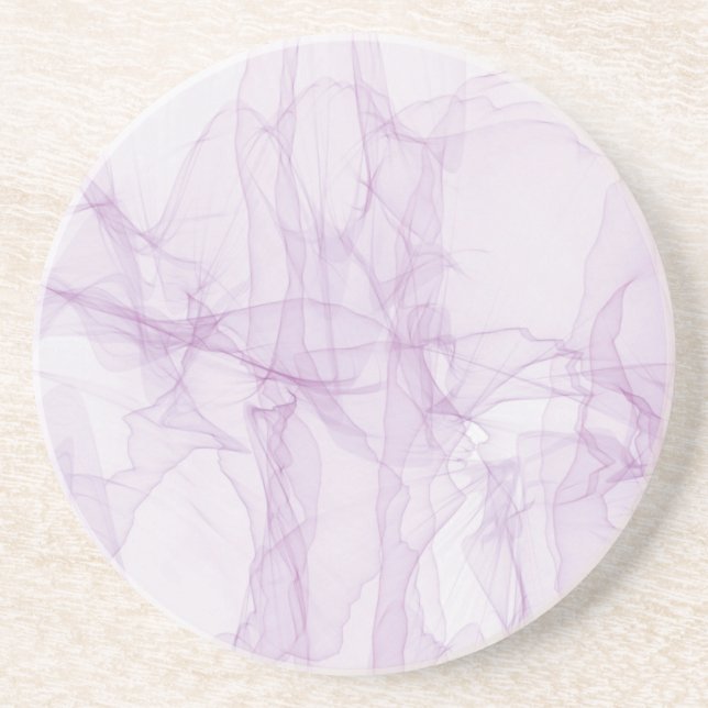 Marble Stone Sandstone Drink Coaster (Front)