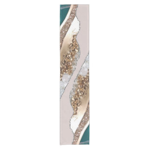 Marble Stone Short Table Runner
