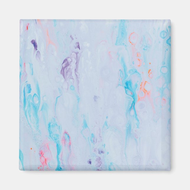 Marble Stone Square Magnet (Front)