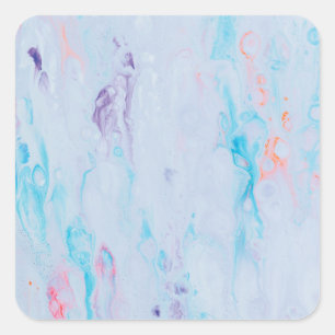 Marble Stone Square Stickers