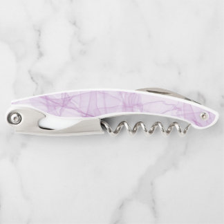 Marble Stone White Corkscrew Bottle Opener