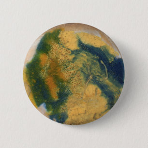 Marble texture 6 cm round badge