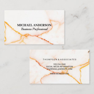 Marble Texture Background Business Card