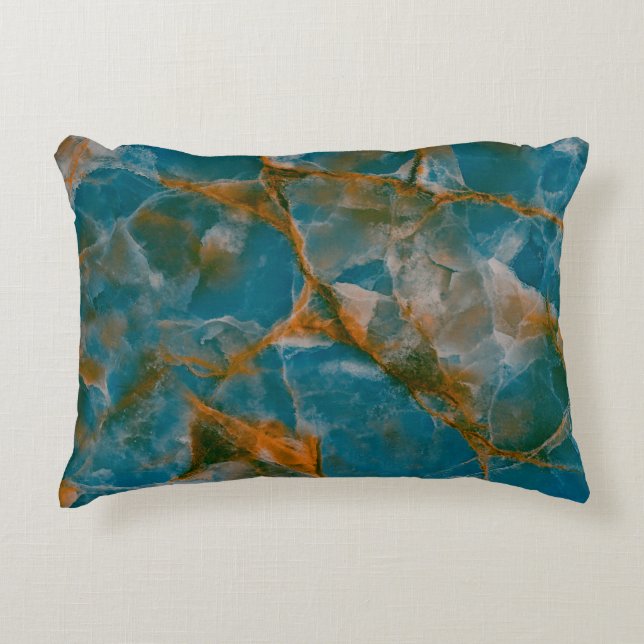 marble texture background, natural breccia marbel  decorative cushion (Front)