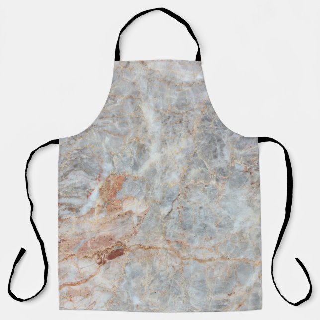 marble texture background pattern with high resolu apron (Front)