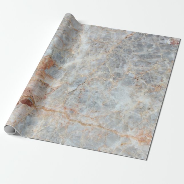 marble texture background pattern with high resolu wrapping paper (Unrolled)