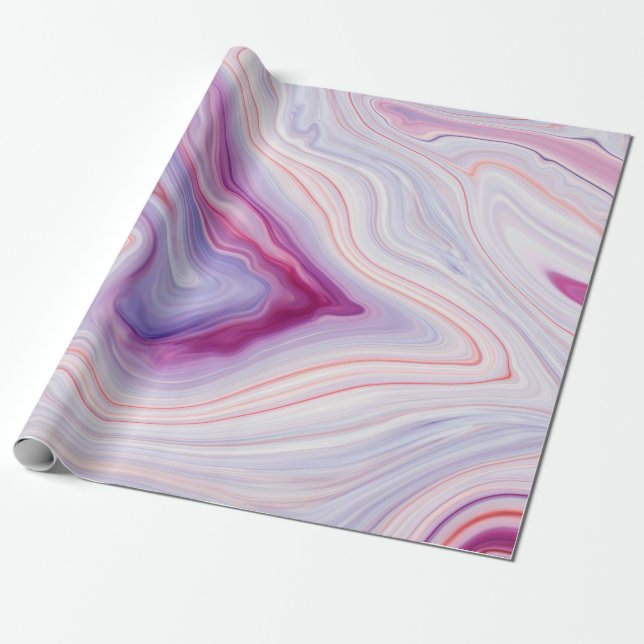 Marble texture background / white gray marble patt wrapping paper (Unrolled)