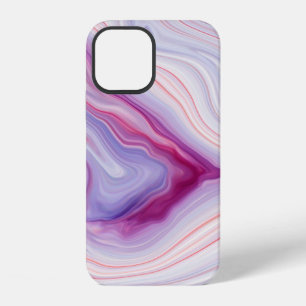 Marble texture background / white grey marble patt iPhone 12 case