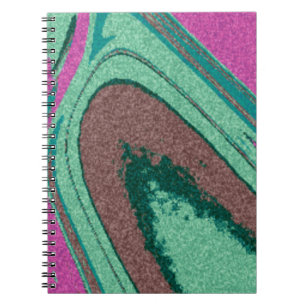 Marble Texture Colourful    Notebook