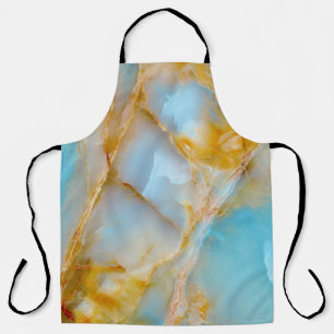 Marble texture, colourful onyx interior. apron
