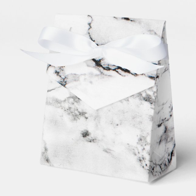 Marble texture favour box (Front Side)