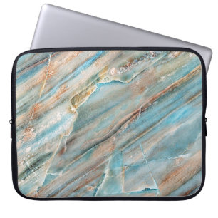 Marble texture: high-resolution print design laptop sleeve