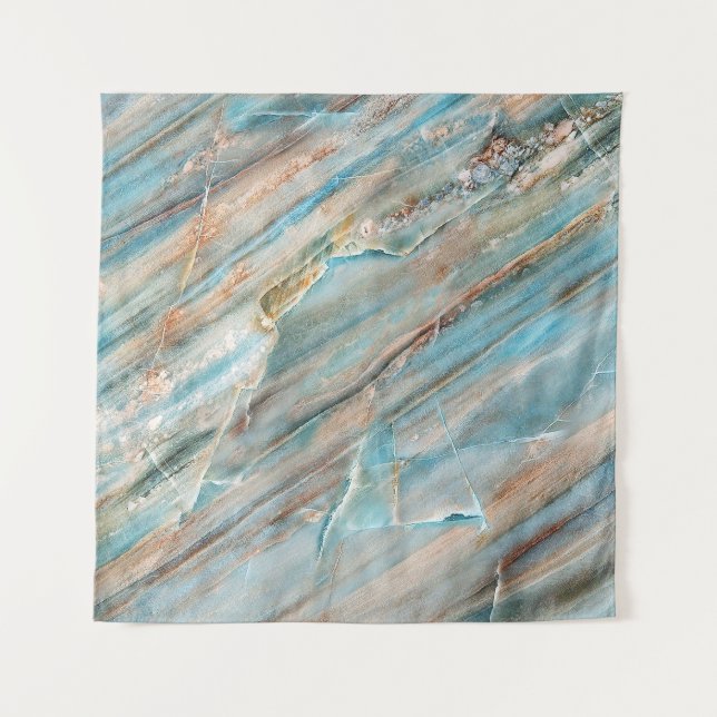 Marble texture: high-resolution print design tapestry (Front)