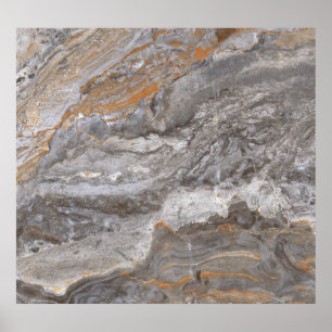Marble Texture: Italian Limestone Elegance. Poster