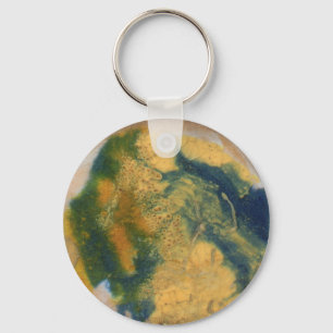 Marble texture key ring