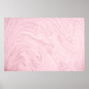 Marble texture pink lavender poster