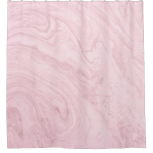 Marble texture pink lavender shower curtain