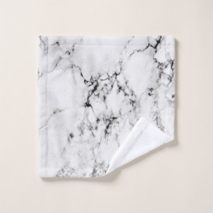 Marble texture wash cloth