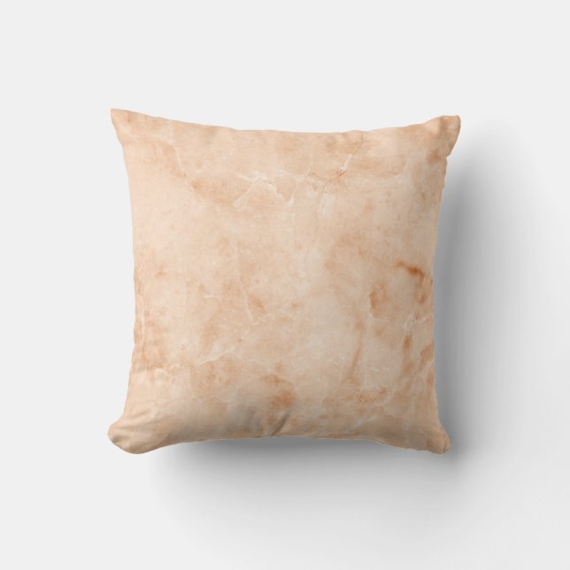 Marble texture white pattern cushion (Front)