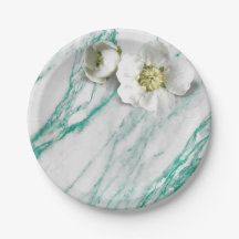 Marble Tiffany Mint Emerald White Jasmine Glitter