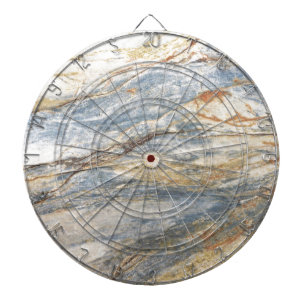 Marble tile dartboard