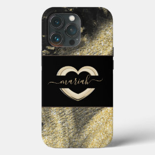 Marble Trendy Stone Modern Geode Slice iPhone 13 Pro Case