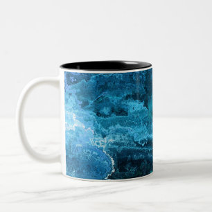 Marble Two-Tone Coffee Mug