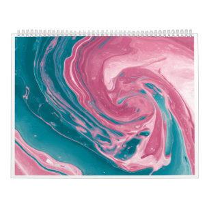 Marble Wall Calendar` Calendar
