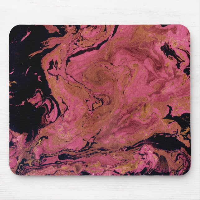 Marble , watercolor mouse mat (Front)