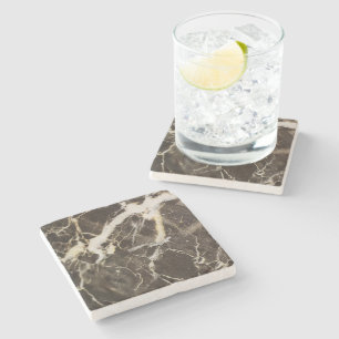 Marbled-Abstract Expressionism by Shirley Taylor Stone Coaster