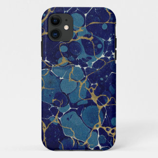Marbled Blue Apple iPhone 11 iPhone 11 Case