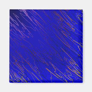 Marbled Blue Magnet