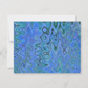 Marbled Blue Waters
