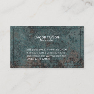 Marbled Business Card