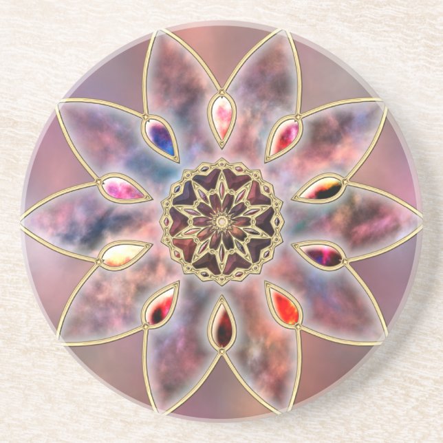 Marbled Galaxies Coaster (Front)