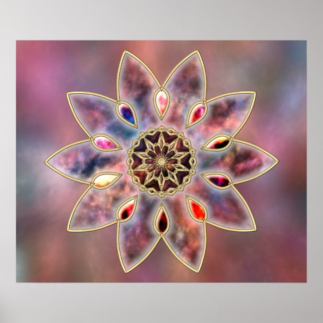 Marbled Galaxies Print (Front)