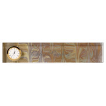 Marbled Golden Wet Cedar Art Pattern Ceramic Tile