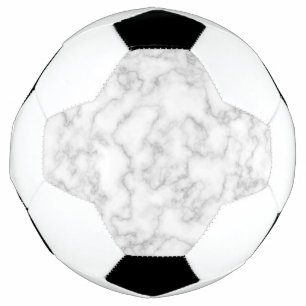 Marbled Grey White Marble Stone Pattern Background Football