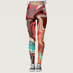 Marbled Leggings