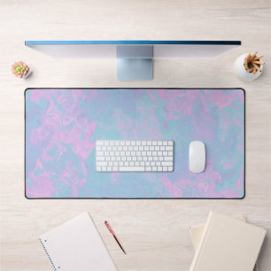 Marbled Pastel Desk Mat