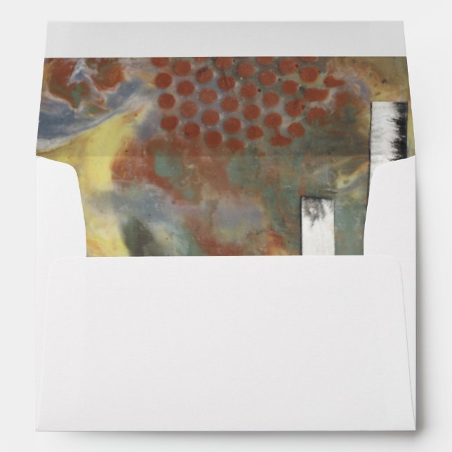Marbled Pixels II Envelope (Back (Bottom))