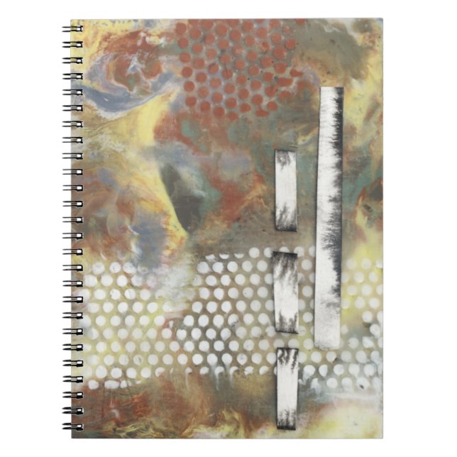 Marbled Pixels II Notebook (Front)