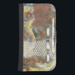Marbled Pixels II Samsung S4 Wallet Case<br><div class="desc">Home Décor</div>