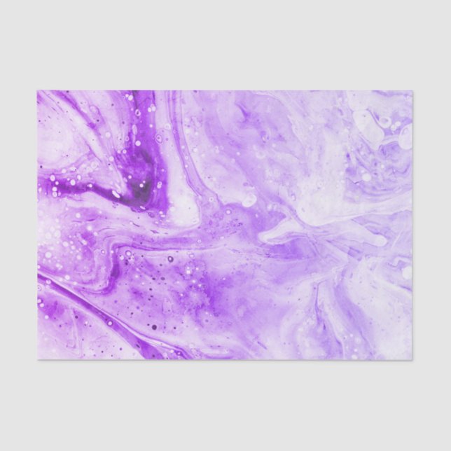 Marbled poured paint  tissue paper (Front)