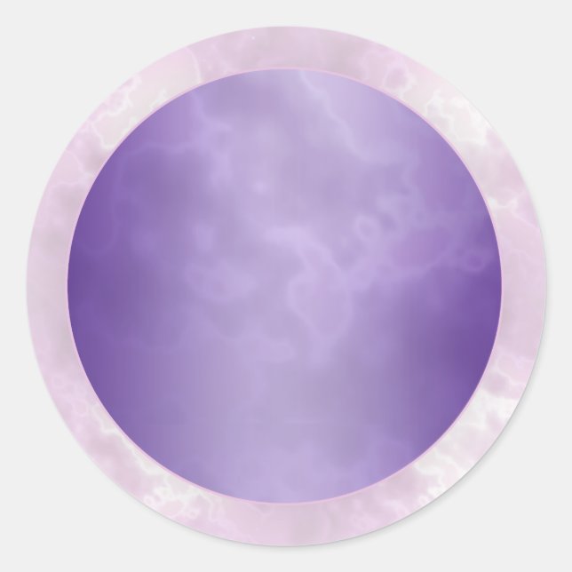 Marbled Purple Round Label (Front)