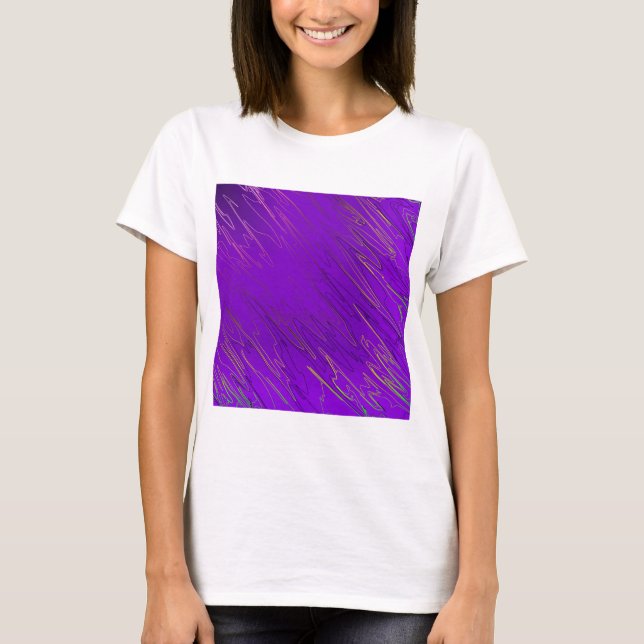 Marbled Purple T-Shirt (Front)