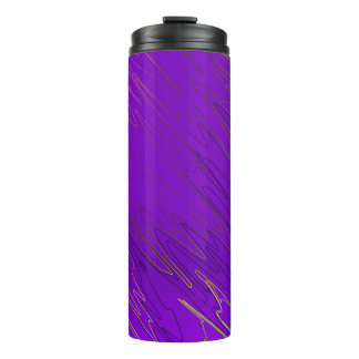 Marbled Purple Thermal Tumbler